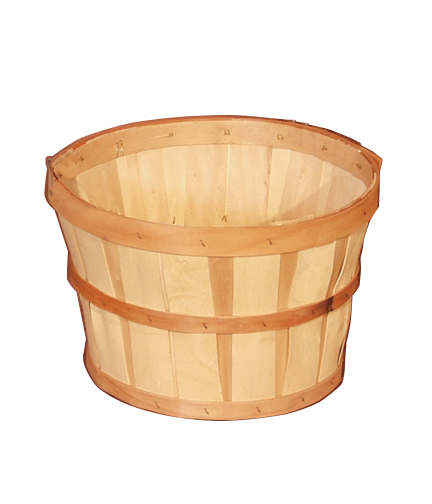 One Half Bushel Basket